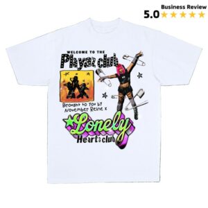 kenny Lonely Hearts Club Merch Lhc X November Reine Playaz Club Premium T Shirt1