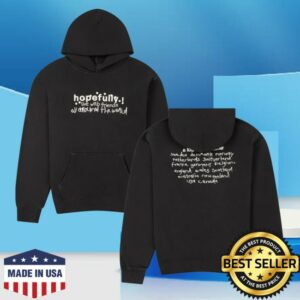 kenny Loyle Carner Merch Store Hopefully Black Tour Hoodiess