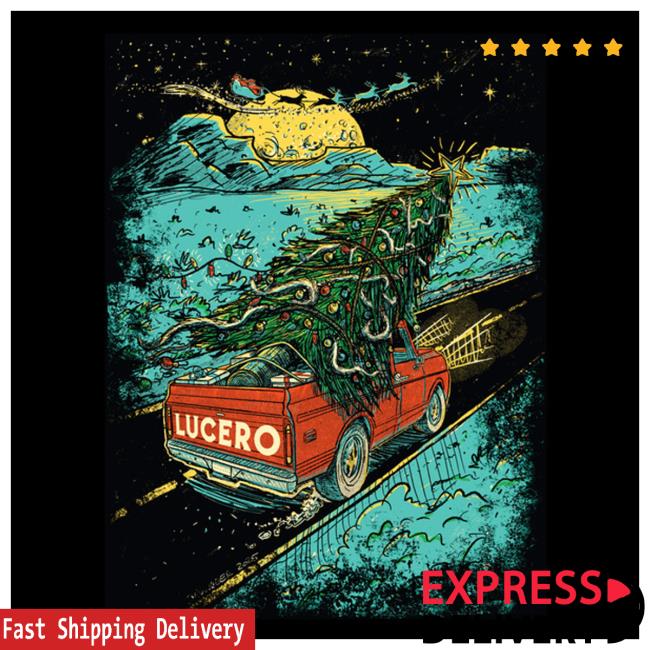 kenny Lucero Merch Store Christmas Tree In A Truck Sweatshirtsx kenny Lucero Merch Store Christmas Tree In A Truck Sweatshirtsx