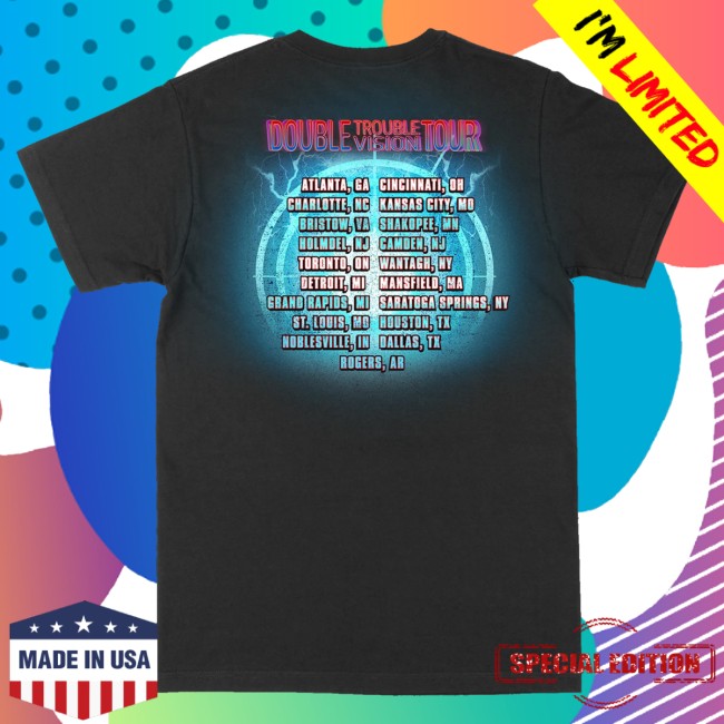 kenny Lynyrd Skynyrd Merch Double Trouble Double Vision Tour Tee kenny Lynyrd Skynyrd Merch Double Trouble Double Vision Tour Tee