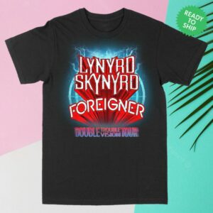 kenny Lynyrd Skynyrd Merch Double Trouble Double Vision Tour Tee0 kenny Lynyrd Skynyrd Merch Double Trouble Double Vision Tour Tee0