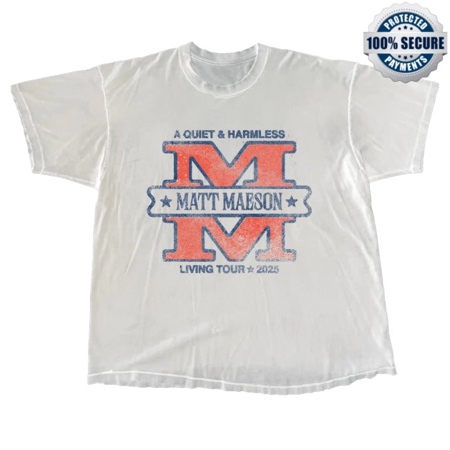kenny Matt Maeson Merch Collegiate Mm Tee kenny Matt Maeson Merch Collegiate Mm Tee