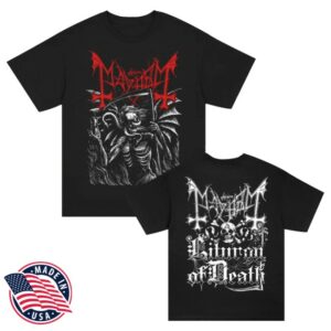 kenny Mayhem Merch Death Engraving Shirt Black