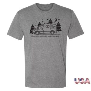 kenny Meaghan Farrell Merch Meaghan Farrell Lady The Van Unisex Shirt