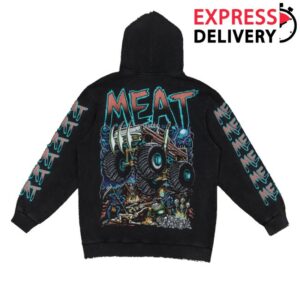 kenny Meatcanyon Merch Store Monster Truck Washed Hoodie