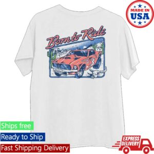 kenny Midland Merch Born To Ride Tee kenny Midland Merch Born To Ride Tee