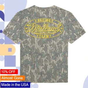kenny Midland Merch Burnout Wings Mossy Oak Tee