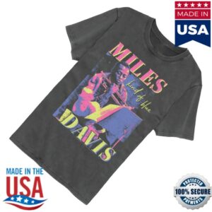 kenny Miles Davis Store Kind Of Blue Neon T Shirt1