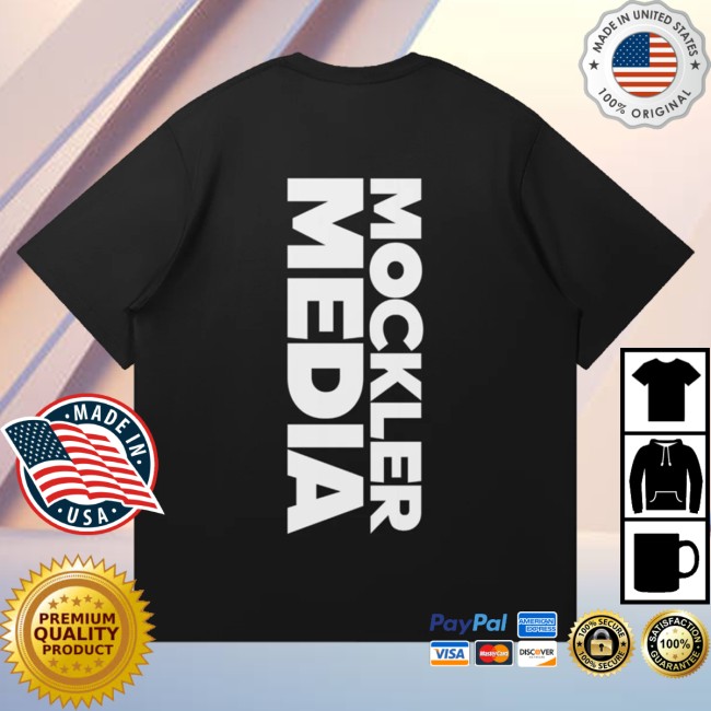 kenny Mockler Media Merch Vertical Logo Shirt Black kenny Mockler Media Merch Vertical Logo Shirt Black