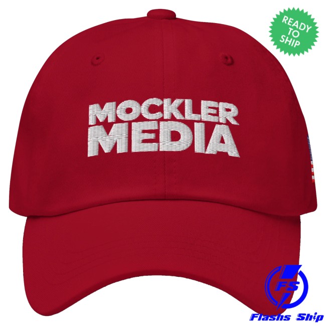 kenny Mockler Media Merch Winter Dad Hat Bright Red kenny Mockler Media Merch Winter Dad Hat Bright Red