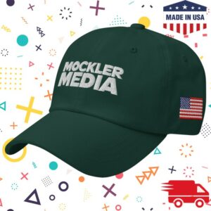 kenny Mockler Media Merch Winter Dad Hat Dark Green1