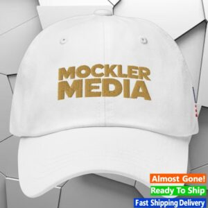 kenny Mockler Media Merch Winter Dad Hat White kenny Mockler Media Merch Winter Dad Hat White