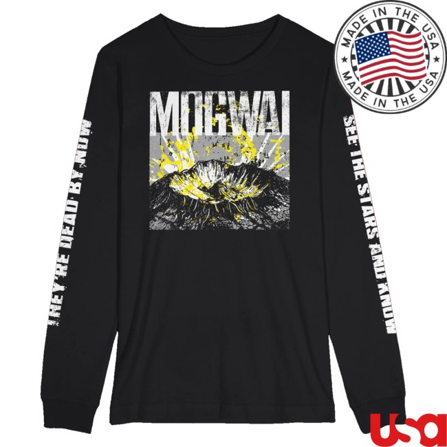 kenny Mogwai Merch The Bad Fire Black Longsleeve kenny Mogwai Merch The Bad Fire Black Longsleeve