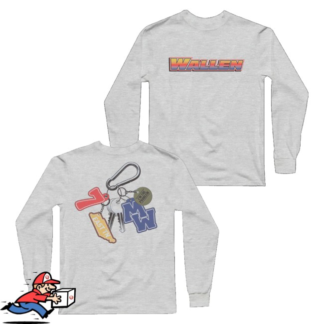 kenny Morgan Wallen Merch Racing Keys Youth Long Sleeve1 kenny Morgan Wallen Merch Racing Keys Youth Long Sleeve1