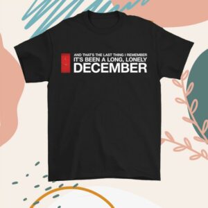 kenny Neck Deep Store Merch December Tee Black kenny Neck Deep Store Merch December Tee Black