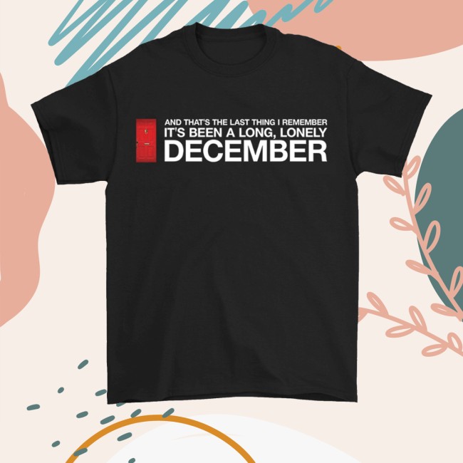 kenny Neck Deep Store Merch December Tee Black kenny Neck Deep Store Merch December Tee Black