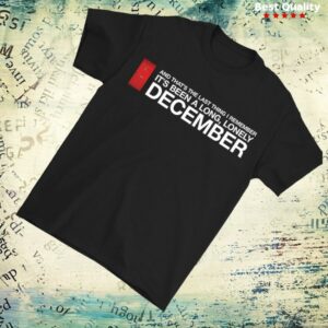 kenny Neck Deep Store Merch December Tee Blacks kenny Neck Deep Store Merch December Tee Blacks