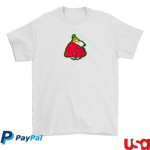 kenny Neck Deep Store Merch Puffer Snoopy Shirt White kenny Neck Deep Store Merch Puffer Snoopy Shirt White