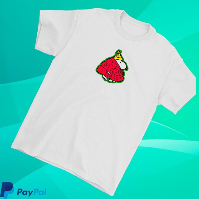 kenny Neck Deep Store Merch Puffer Snoopy Shirt Whites kenny Neck Deep Store Merch Puffer Snoopy Shirt Whites