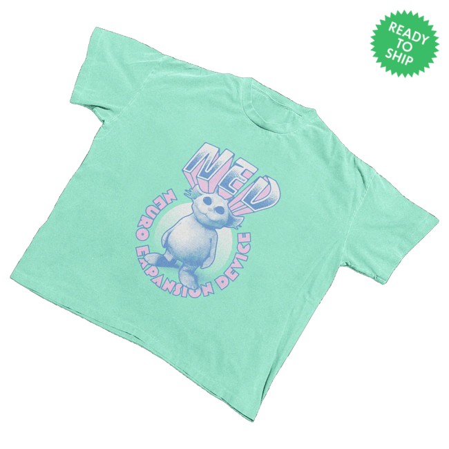 kenny Ned Bayou Merch Neuro Expansion Green Shirt0 kenny Ned Bayou Merch Neuro Expansion Green Shirt0