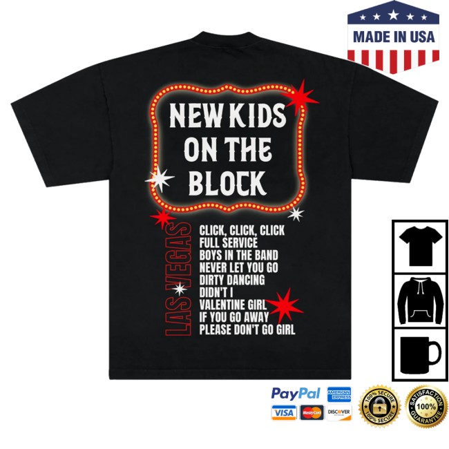 kenny New Kids On The Block Store The Right Stuff Residency Tee kenny New Kids On The Block Store The Right Stuff Residency Tee