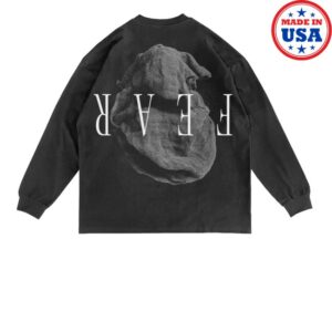 kenny Nf Real Music Merch Store Black Fear Long Sleeve Shirts kenny Nf Real Music Merch Store Black Fear Long Sleeve Shirts