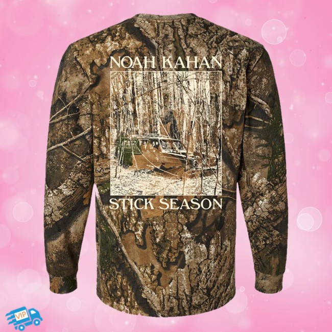 kenny Noah Kahan Merch Store Stick Season Camo Longsleeve kenny Noah Kahan Merch Store Stick Season Camo Longsleeve