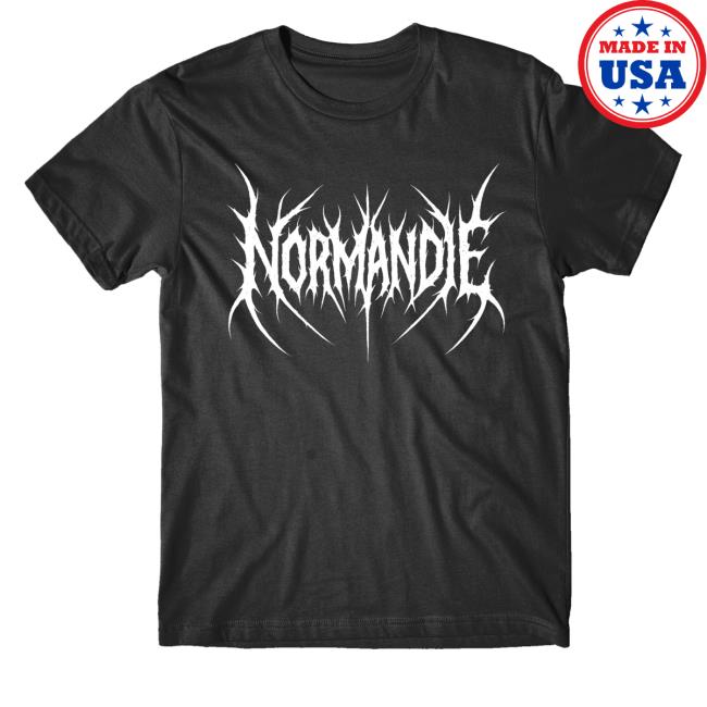 kenny Normandie Merch Shop Store Black Metal Logo Shirt kenny Normandie Merch Shop Store Black Metal Logo Shirt