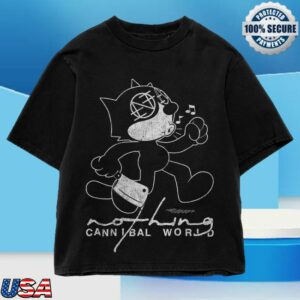 kenny Nothing Merch Feel X Shirt Black