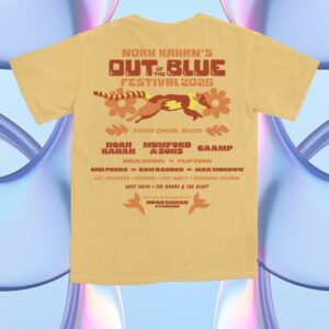 kenny Out Of The Blue Festival Merch Store Out Of The Blue 2026 Unisex Lineup Shirts