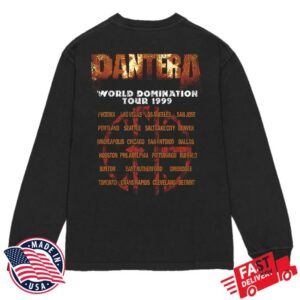 kenny Pantera Store World Domination Tour 1999 Long Sleeve