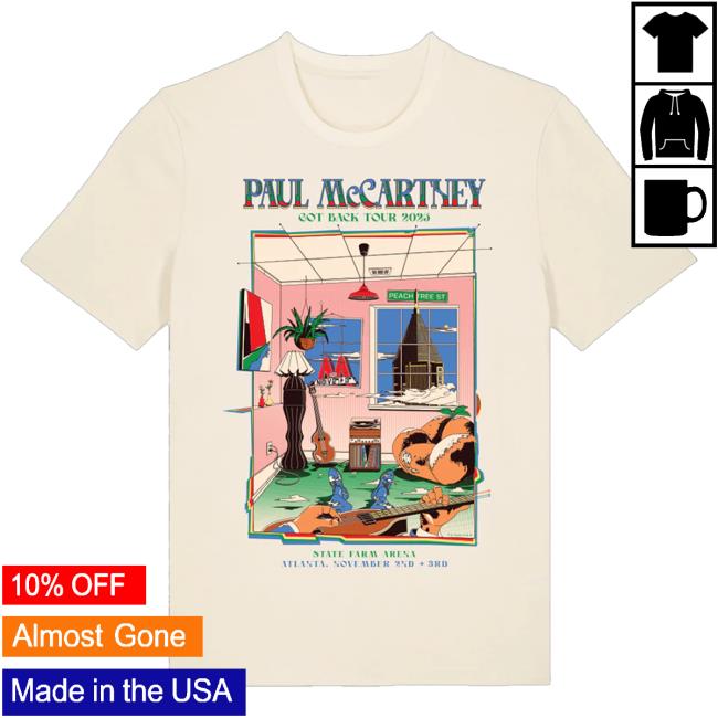 kenny Paul Mccartney Store Got Back 2025 Atlanta Event Shirt kenny Paul Mccartney Store Got Back 2025 Atlanta Event Shirt