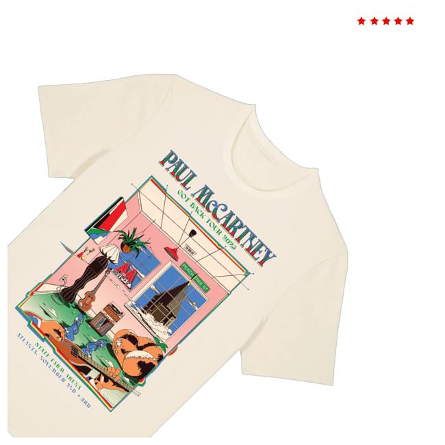 kenny Paul Mccartney Store Got Back 2025 Atlanta Event Shirtw kenny Paul Mccartney Store Got Back 2025 Atlanta Event Shirtw