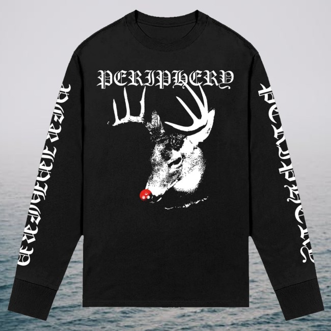 kenny Periphery Merch Reindeer Long Sleeve Tee kenny Periphery Merch Reindeer Long Sleeve Tee