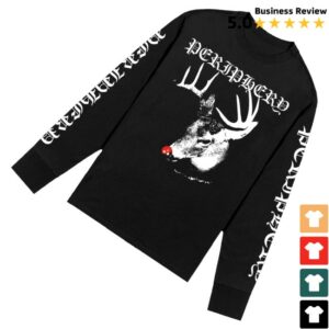kenny Periphery Merch Reindeer Long Sleeve Tee0 kenny Periphery Merch Reindeer Long Sleeve Tee0