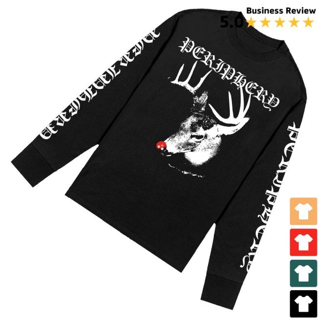 kenny Periphery Merch Reindeer Long Sleeve Tee0 kenny Periphery Merch Reindeer Long Sleeve Tee0