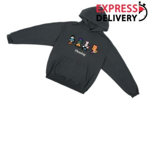 kenny Pleasing Merch Store The Fancy Friends Character Hoodies