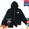 kenny Plus44 Merch Shop Vegas Moto Ride Zip Up Hoodie
