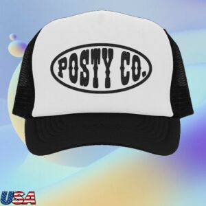 kenny Post Malone Merch Store Posty Co Trucker Hat Black