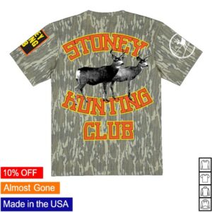 kenny Post Malone Merch Store Stoney Hunting Club Camo Shirt