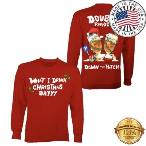 kenny Problematic Pub Merch What I Drink Christmas Day Jumper0