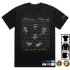 Queen Merch A Night At The Opera Black Lyrics Shirt 2 kenny Queen Merch A Night At The Opera Black Lyrics Shirt