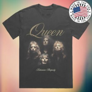 kenny Queen Merch Bohemian Rhapsody Faded Black Shirt kenny Queen Merch Bohemian Rhapsody Faded Black Shirt