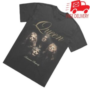 kenny Queen Merch Bohemian Rhapsody Faded Black Shirt1 kenny Queen Merch Bohemian Rhapsody Faded Black Shirt1