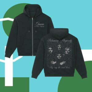 kenny Queen Store Merch Bohemian Rhapsody Black Zip Hoodies kenny Queen Store Merch Bohemian Rhapsody Black Zip Hoodies