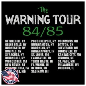 kenny Queensryche Merch The Warning Retro Tee