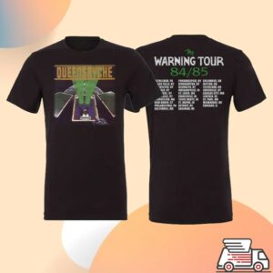 kenny Queensryche Merch The Warning Retro Tee1