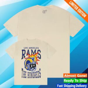 kenny Rams Fan Shop Merch The Hundreds X Los Angeles Rams Bone Shirt