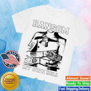 kenny Ransom Shop Merch Store My Own Hell White Shirte