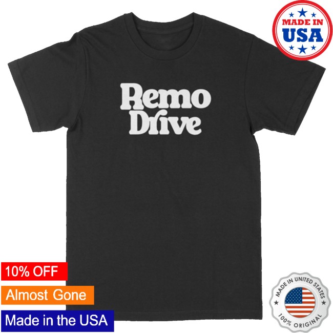 kenny Remo Drive Merch Logo Shirt Black kenny Remo Drive Merch Logo Shirt Black
